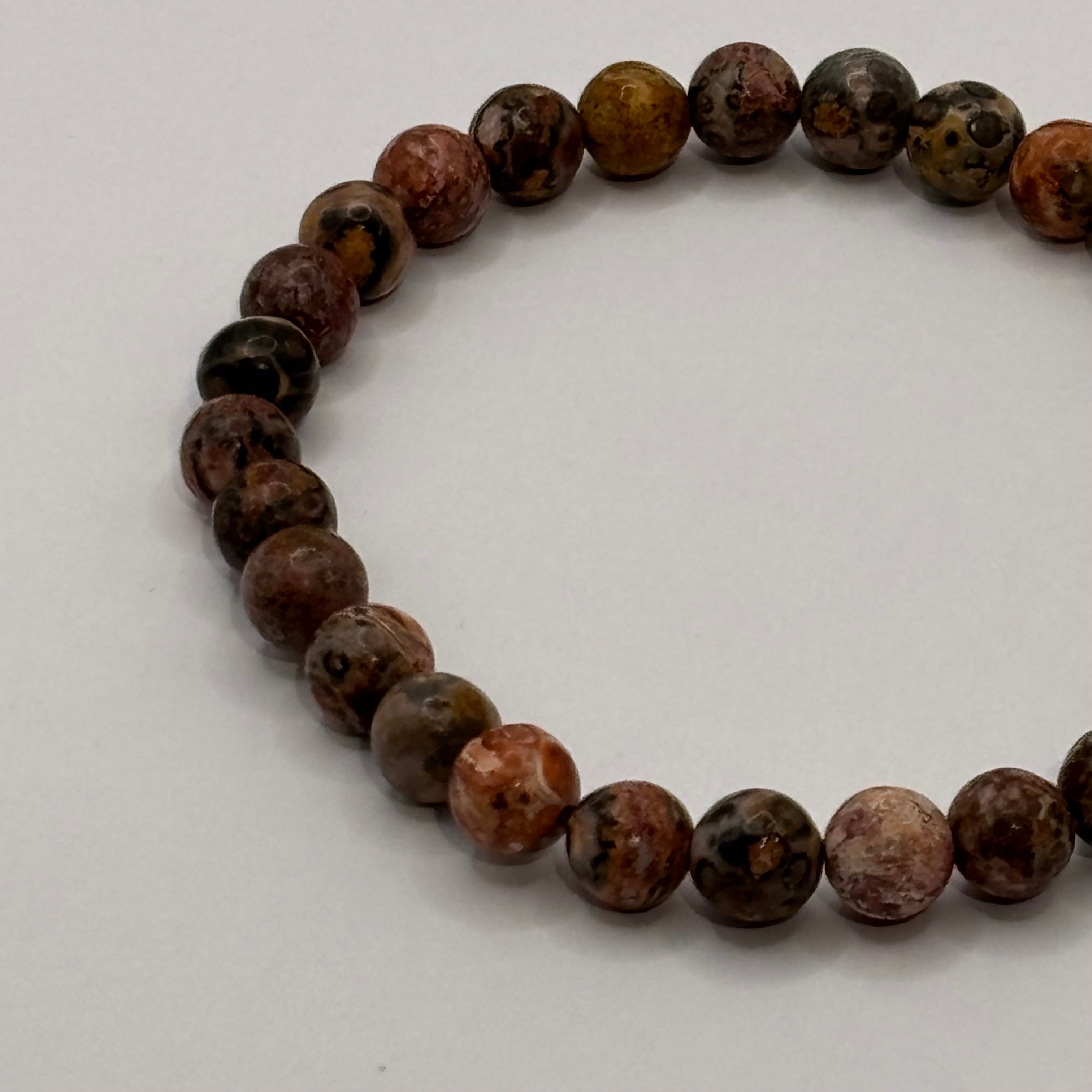 Bracelet perles Jaspe