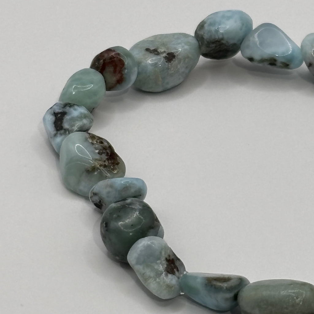 Bracelet perles de Larimar