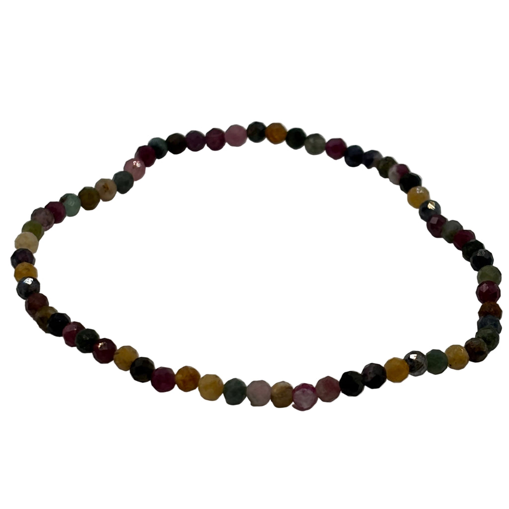 Bracelet perles de Tourmaline Watermelon