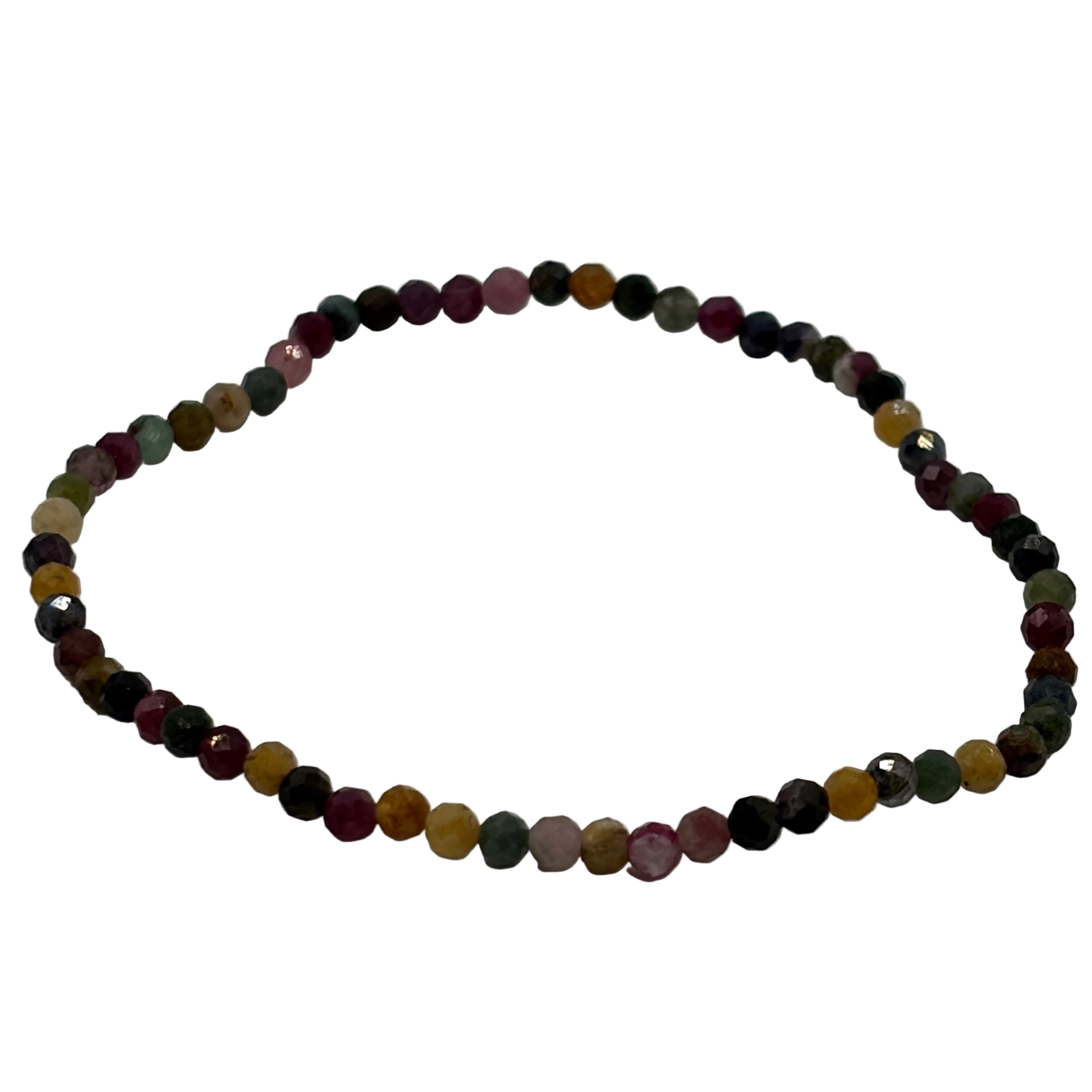 Bracelet perles de Tourmaline Watermelon