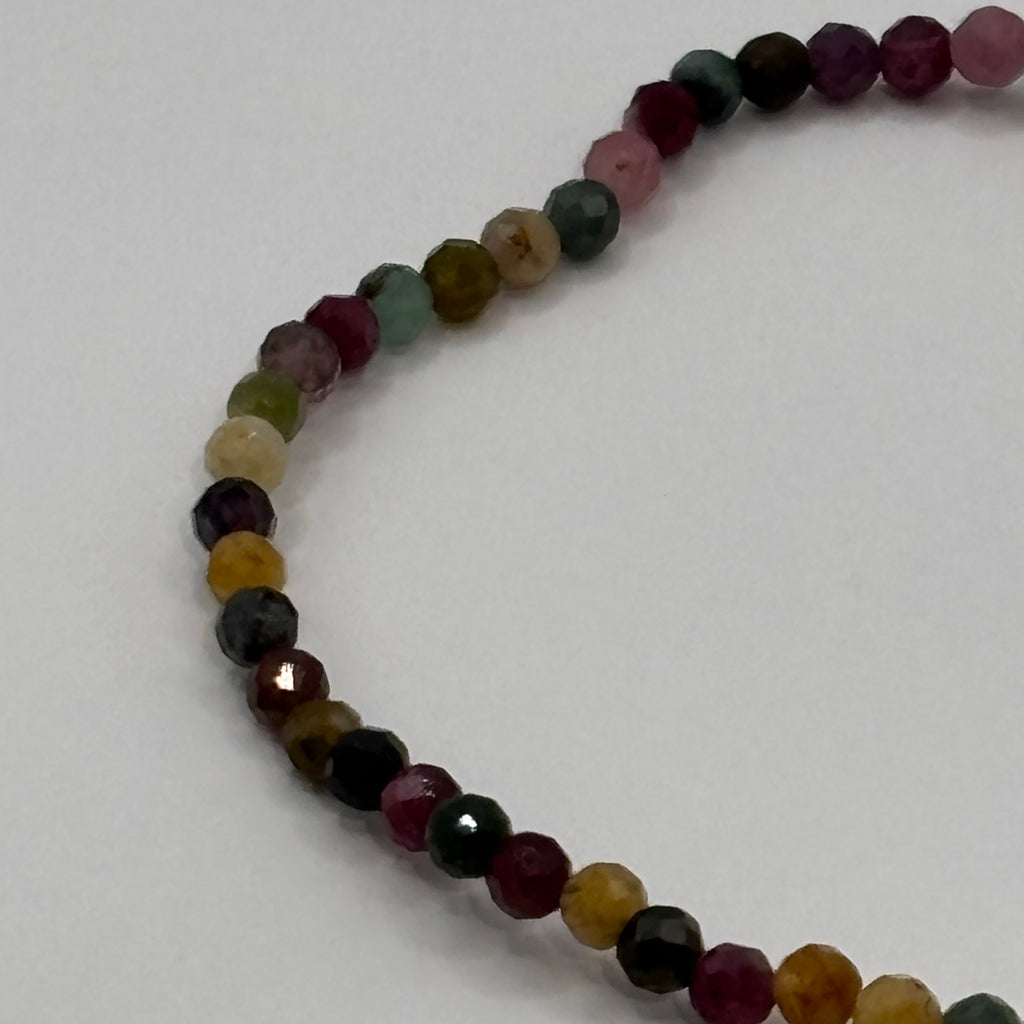 Bracelet perles de Tourmaline Watermelon