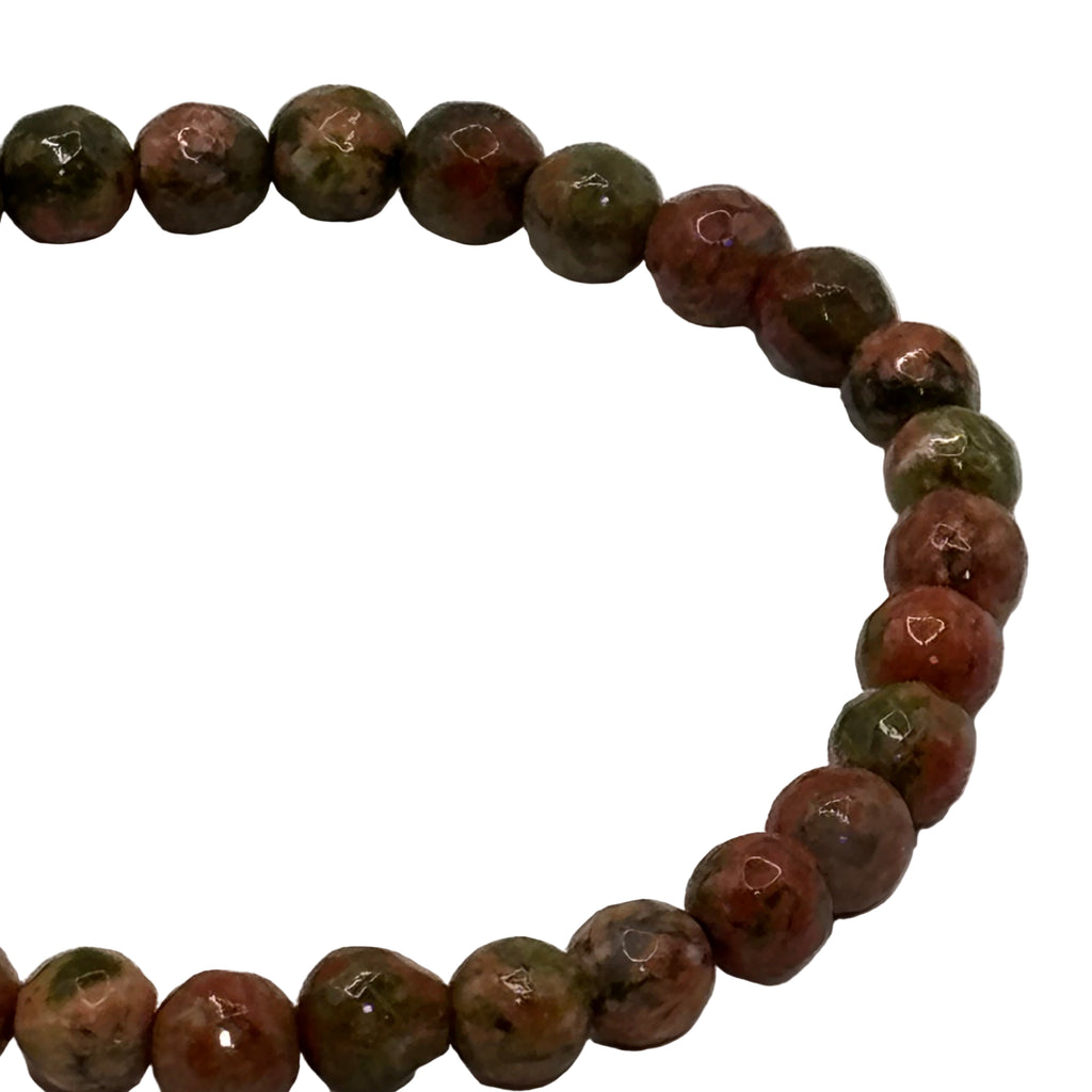 Bracelet perles Uniakite