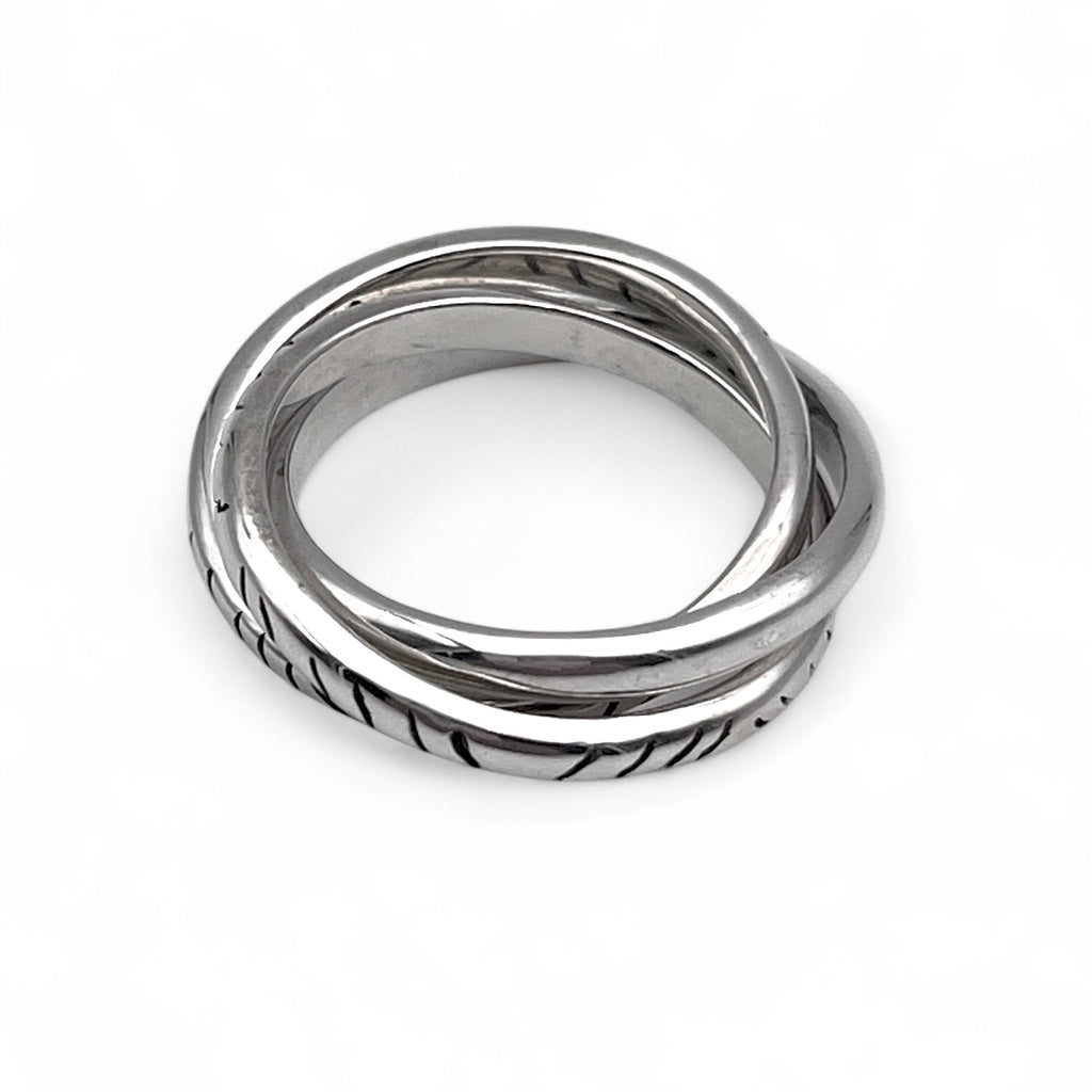 Bague 3 anneaux Argent 925