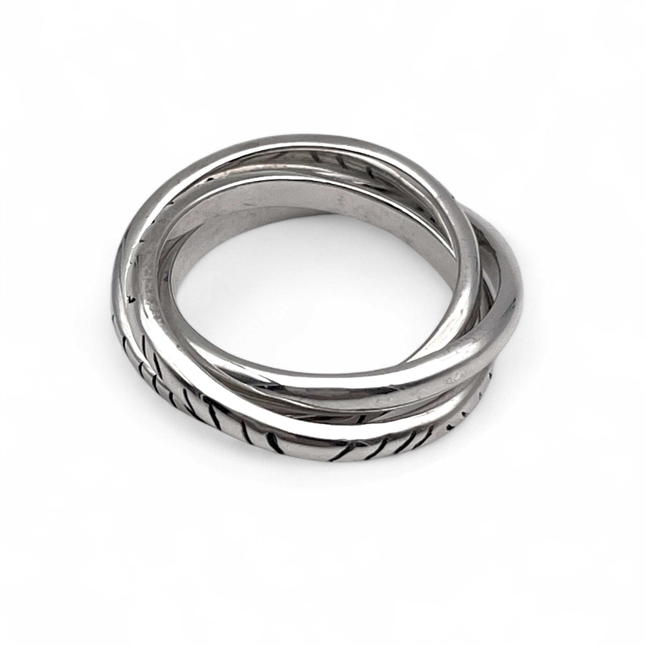 Bague 3 anneaux Argent 925