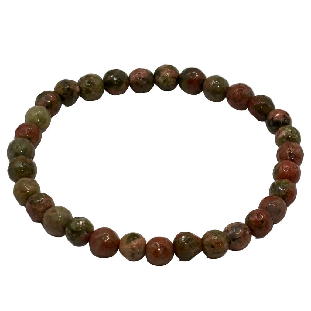 Bracelet perles Uniakite